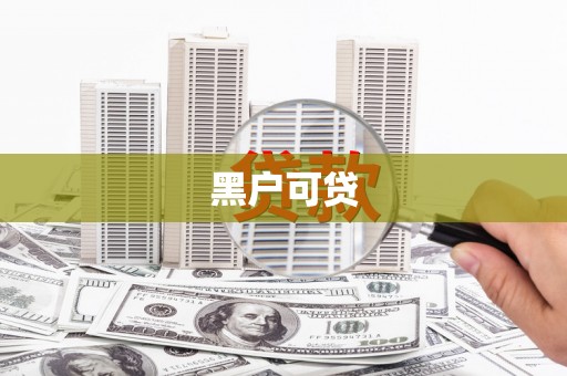 荔浦黑户可贷