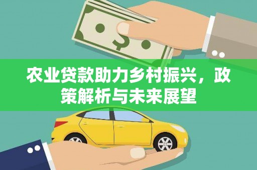 荔浦农业贷款助力乡村振兴，政策解析与未来展望