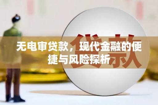 荔浦无电审贷款，现代金融的便捷与风险探析
