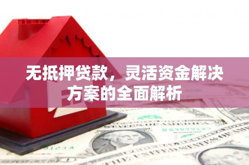 荔浦无抵押贷款，灵活资金解决方案的全面解析