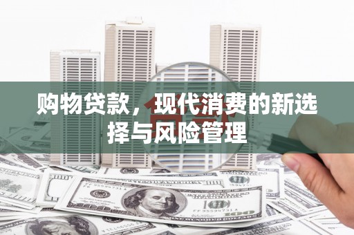 荔浦购物贷款，现代消费的新选择与风险管理