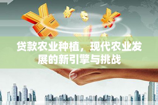 荔浦贷款农业种植，现代农业发展的新引擎与挑战