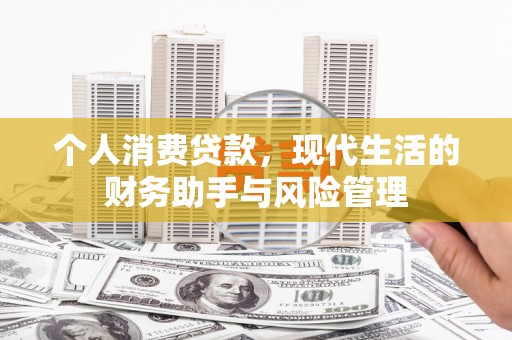 荔浦个人消费贷款，现代生活的财务助手与风险管理