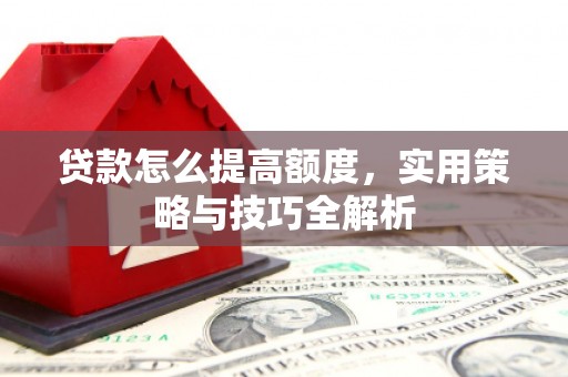 荔浦贷款怎么提高额度，实用策略与技巧全解析