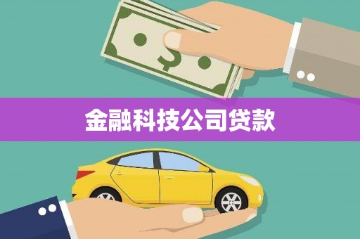 荔浦金融科技公司贷款