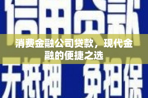 荔浦消费金融公司贷款，现代金融的便捷之选