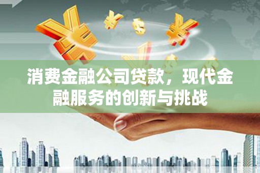 荔浦消费金融公司贷款，现代金融服务的创新与挑战