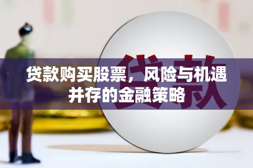 荔浦贷款购买股票，风险与机遇并存的金融策略