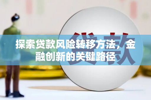 荔浦探索贷款风险转移方法，金融创新的关键路径