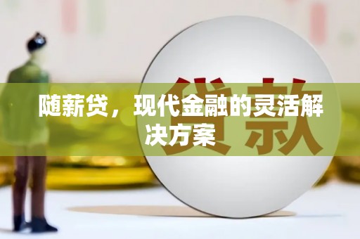 荔浦随薪贷，现代金融的灵活解决方案