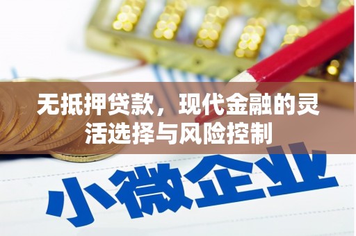 荔浦无抵押贷款，现代金融的灵活选择与风险控制