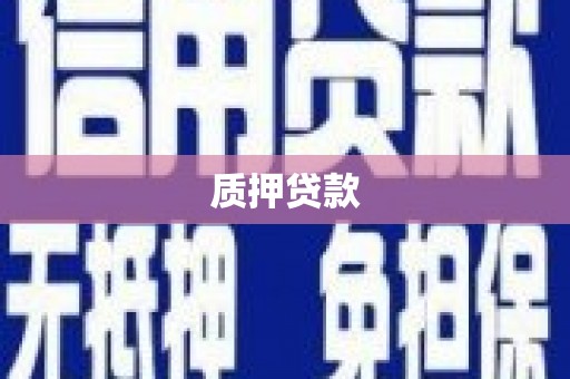 荔浦质押贷款