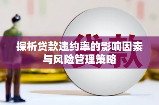荔浦探析贷款违约率的影响因素与风险管理策略