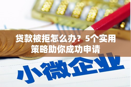 荔浦贷款被拒怎么办？5个实用策略助你成功申请