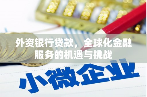 荔浦外资银行贷款，全球化金融服务的机遇与挑战