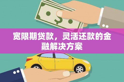 荔浦宽限期贷款，灵活还款的金融解决方案